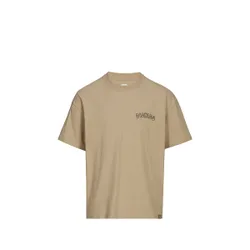 T-shirt en coton Beige L Male