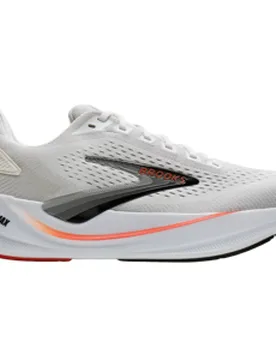 GHOST MAX 4 Laufschuhe Herren White/Red/Black D (normal) 44 - Brooks - FashionsVida