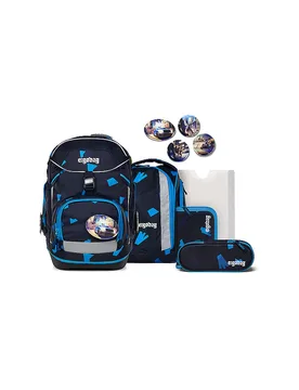 Set di zaini scolastici 6 pz. Pack Inseguimento - ergobag - FashionsVida