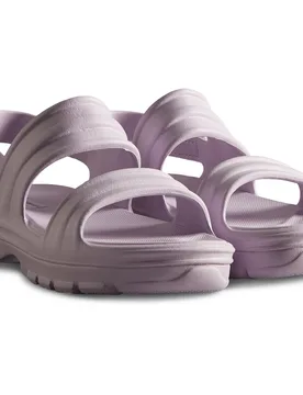 Womens Bloom Algae Foam Ladies Beach - Lilac Rubber - Size Uk 6 - Hunter - FashionsVida