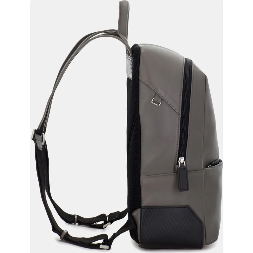 Mochila de hombre de piel pequeña - Scharlau - FashionsVida
