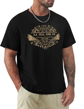 Demon Good A.Z. FELL & CO Omens T-Shirt Casual All Match Short Sleeve T-Shirt - Aliexpress - FashionsVida