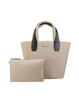 Borsa - Shopper ESSENCE Small beige - VEE COLLECTIVE - FashionsVida