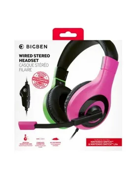 Casque Gaming Cd01373 Pink / Green One Size unisex - Nacon - FashionsVida