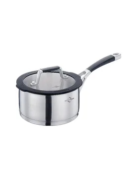 KÜCHENPROFI Stielkasserolle COMO 16cm/1,5l Edelstahl silber - Kuchenprofi - FashionsVida