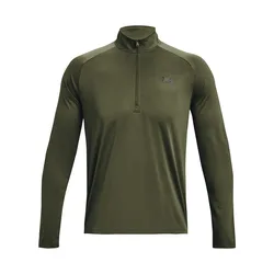 Langarmshirt mit halbem Zipper Tech - Vert - male - Size: L