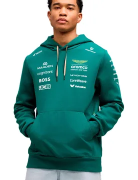 Aston martin f1 team sudadera hombre Verde (XL) - Puma - FashionsVida