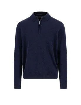 Kaschmirpullover dunkelblau XL Herren - FYNCH-HATTON - FashionsVida