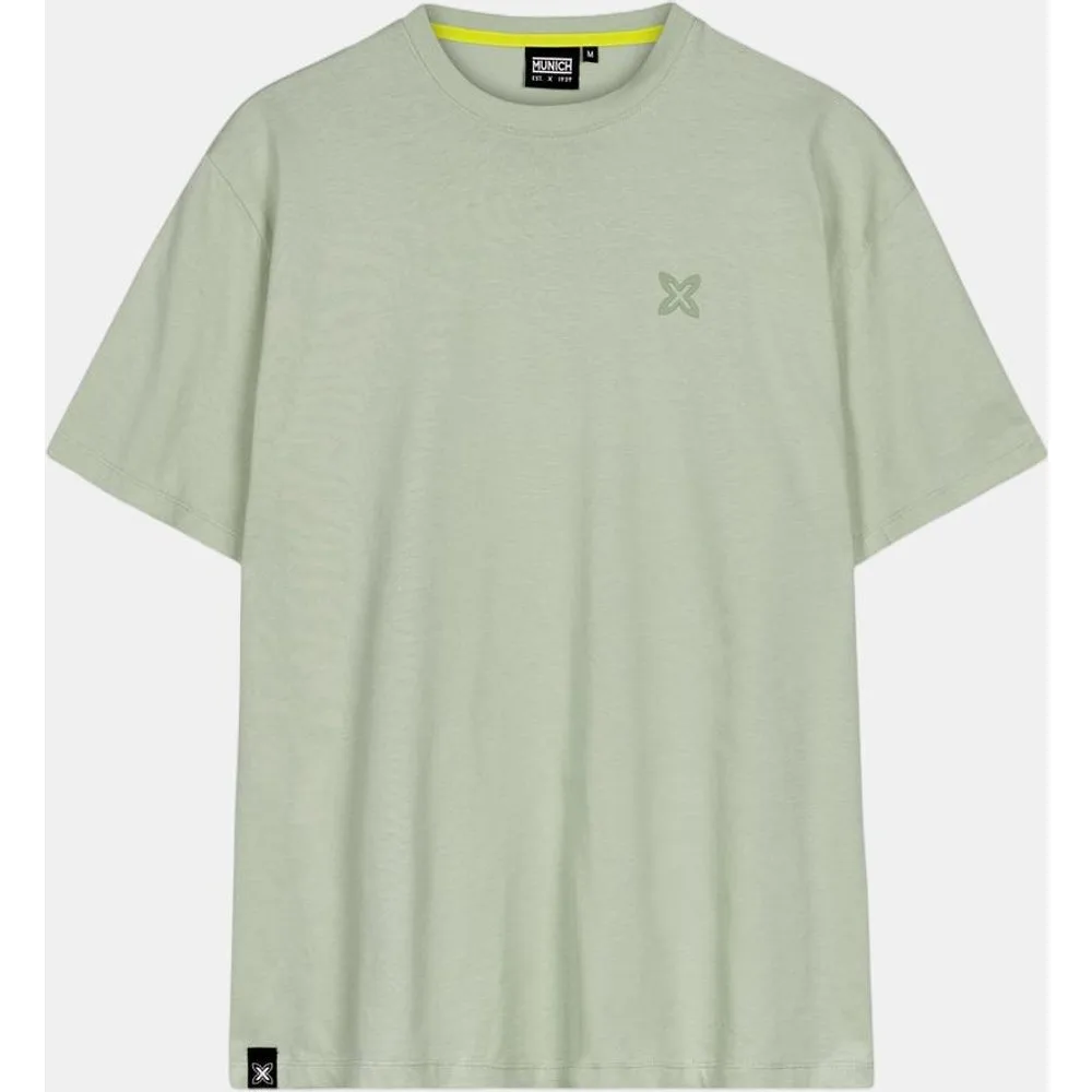 Camiseta de casual de hombre khaki - Munich - FashionsVida