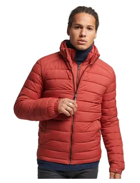 Giacca Studios Padded Red Brown 2XL - Superdry - FashionsVida