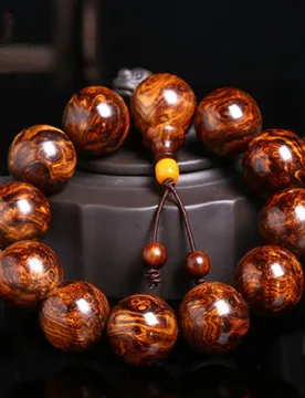 Authentic Old Wood 2.0, Hainan Huanghuali Face Ghost Eye Bracelet for Men and Women, Buddhist B - Aliexpress - FashionsVida