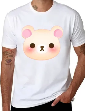 Korilakkuma Blush T-Shirt t shirt custom print funny t shirts dark humor T-Shirt - Aliexpress - FashionsVida