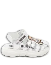 Sandalias Chica Plata 33,35 Chica