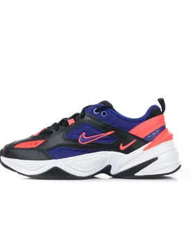 Scarpa Bassa Uomo M2k Tekno Black/deep Royal Blue/bright Crimson - Nike - FashionsVida