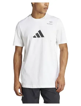 Tns Cat G Short Sleeve T-shirt White XS - Adidas - FashionsVida