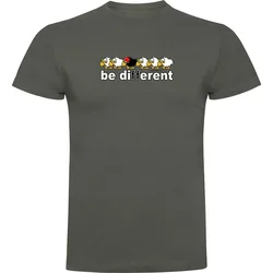 Be Different Swim Short Sleeve T-shirt Dark Army Green 2XL Men