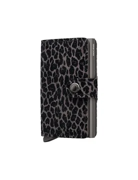 Geldbörse - Miniwallet Leo grey grau damen - SECRID - FashionsVida