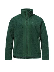Giacca in pile da donna Kalmor verde scuro 40