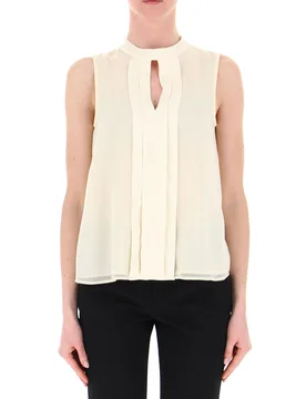 Blusa smanicata LIU JEANS BEIGE 46 - Liu jo - FashionsVida
