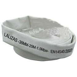 Fire Hose 52 Mm 15 M Grey One Size unisex