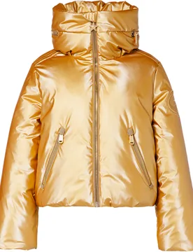 Ski-Daunenjacke Soleil Ski Jacket Gold W für Damen Größe L - Goldbergh - FashionsVida