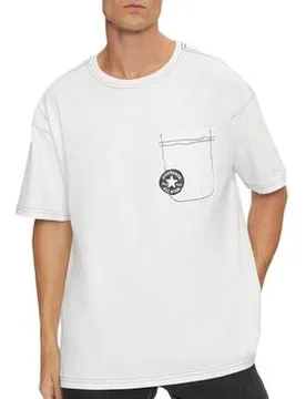 T-Shirt Sketch Eu S;Eu M;Eu L;Eu Xs Male - Converse - FashionsVida