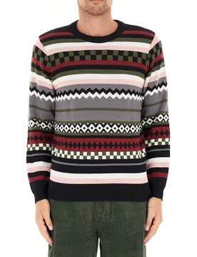 SUN68 Maglione misto lana ROSSO S - Sun68 - FashionsVida