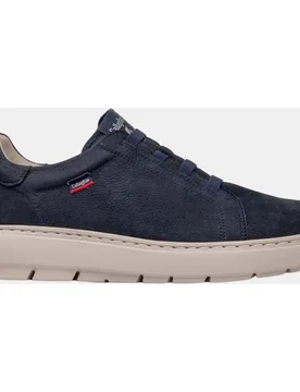 Zapatos de cordones elasticos de hombre de piel - Callaghan - FashionsVida
