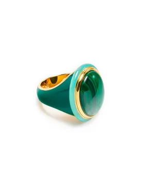 Bague tabarin malachite - Aurelie Bidermann - FashionsVida