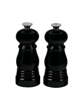 Mini Salz- & Pfeffermühlen Set 12,5cm Schwarz schwarz baby - Le Creuset - FashionsVida