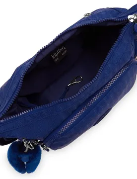 Bandolera mediana de mujer con bolsillos externos y asa regulable - Kipling - FashionsVida