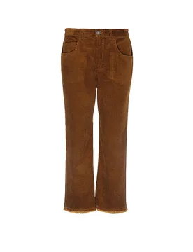 Pantalón de pana 7/8 RUTHIE marrón 38 - Marant Etoile - FashionsVida