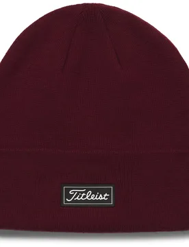 Mütze Charleston Cuff Knit, weinrot one_size_fits_all - Titleist - FashionsVida