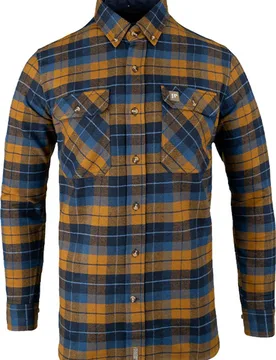 Bleasdale Mens Heavy Checked Shirt - - Size: XXL - Jack Pyke - FashionsVida
