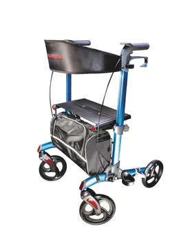 Rollator Actimo Premium + GRATIS Tasche und Stockhalter blau - REHAFORUM MEDICAL - FashionsVida