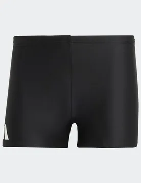 Boxer da nuoto solidi S Black / White - Adidas - FashionsVida