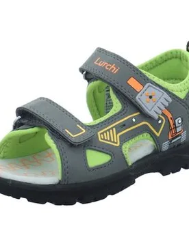 Flache Sandalen Schuhe Steel (Grau-) 74l1303003-03414 33 - Lurchi - FashionsVida