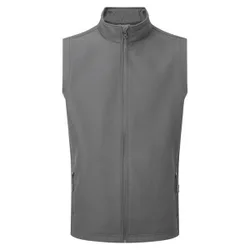 Mens Windchecker Recycled Printable Gilet (Dark Grey) - Size 3xl
