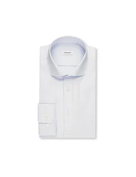 Camicia Slim Fit azzurro 38 - Seidensticker - FashionsVida