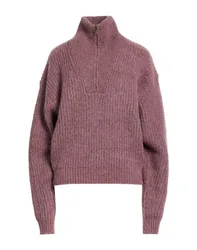 Rollkragenpullover Damen Malve 34 Damen