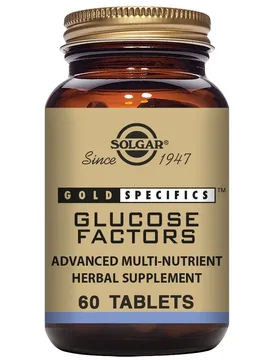 Comprimés Gs Glucose Factors 60 Unités - Solgar - FashionsVida