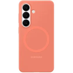 Funda silicona magnética roja para Galaxy S26+