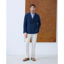 Chaqueta de hombre cruzada