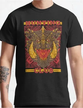 Hunting Club Akantor Monster Hunter World Gift t shirt for gamer Short Sleeve MHW Graphic Clothes 100% cotton All size tops - Aliexpress - FashionsVida