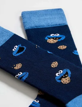 Calcetines altos de barrio sésamo de algodón orgánico - Besocks - FashionsVida