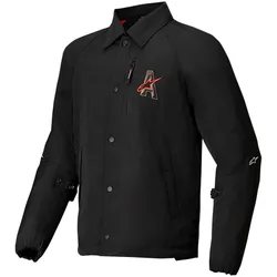 Giubbotto Moto Tessuto REVVED WR Nero taglia L