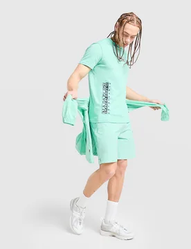 Utility Vertical T-Shirt - Herren, Grün - male - Size: M - Napapijri - FashionsVida