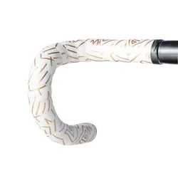 Nastro Per Manubrio Performance Pro Tobby Free White / Ink Print Gold