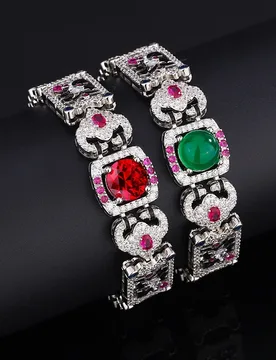 Multicolor Tennis Bracelets for Women Ladies Wedding Rainbow Colorful Zircon Claw Inlaid Red Crystal Charm Bracelet Jewelry Gift - Aliexpress - FashionsVida