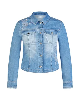 Giubbotto di jeans azzurro 40 - RABE - FashionsVida